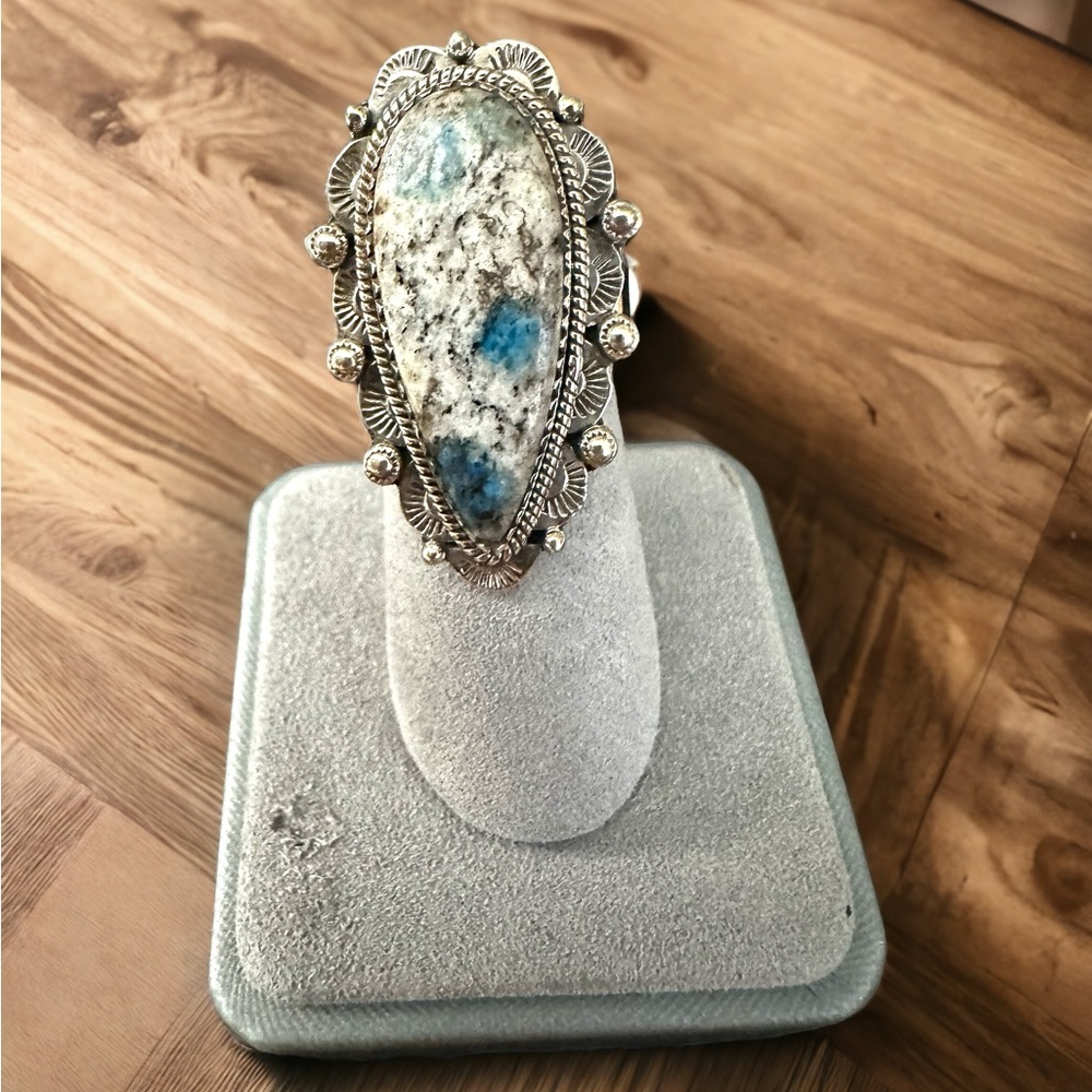 K2 Jasper Solid Sterling Silver Ring